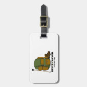 Bryce Canyon Nationalpark Backpack Gepäckanhänger (Vorderseite vertikal)