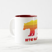 Bryce Canyon Nationalpark Bear Zweifarbige Tasse (Vorderseite Links)