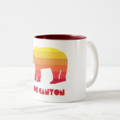 Bryce Canyon Nationalpark Bear Zweifarbige Tasse (VorderseiteRechts)