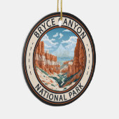 Bryce Canyon Nationalpark California Keramik Ornament (Rechts)