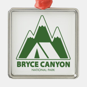 Bryce Canyon Nationalpark Camping Ornament Aus Metall