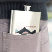 Bryce Canyon Nationalpark Colored Hills Flachmann (Beispiel)