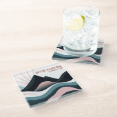 Bryce Canyon Nationalpark Colored Hills Glasuntersetzer (Schrägansicht)