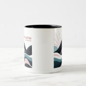 Bryce Canyon Nationalpark Colored Hills Zweifarbige Tasse (Mittel)