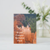 Bryce Canyon Nationalpark Delicate Hoodoos Postkarte (Stehend Vorderseite)
