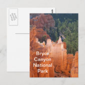 Bryce Canyon Nationalpark Delicate Hoodoos Postkarte (Vorne/Hinten)