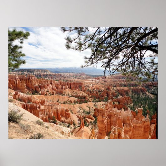 Bryce Canyon Nationalpark Hoodoos Poster (Vorne)