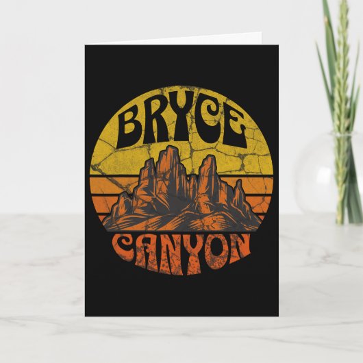 Bryce Canyon Nationalpark Karte (Vorderseite)