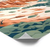 Bryce Canyon Nationalpark Locarno Poster (Ecke)