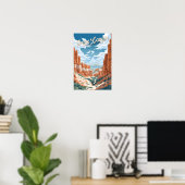 Bryce Canyon Nationalpark Locarno Poster (Heimbüro)