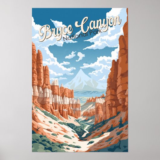 Bryce Canyon Nationalpark Locarno Poster (Vorne)