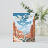 Bryce Canyon Nationalpark Locarno Postkarte (Stehend Vorderseite)