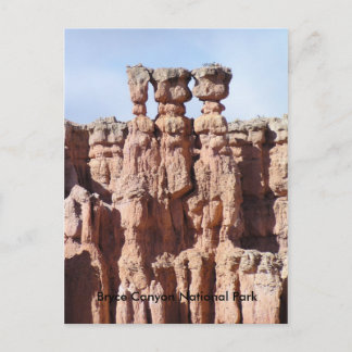 Bryce Canyon Nationalpark Postcard Postkarte