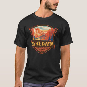 Bryce Canyon Nationalpark Reise Kunst Vintage T-Shirt