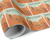 Bryce Canyon Nationalpark Rock Formationen Geschenkpapier (Rolleneckpunkt)