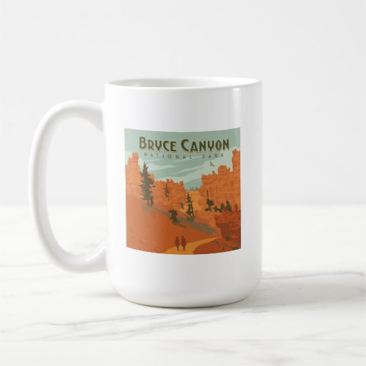 Bryce Canyon Nationalpark Rock Formationen Kaffeetasse (Links)
