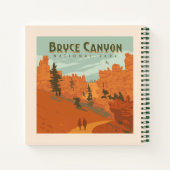 Bryce Canyon Nationalpark Rock Formationen Notizblock (Rückseite)