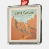 Bryce Canyon Nationalpark Rock Formationen Ornament Aus Metall (Links)