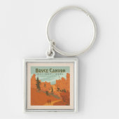 Bryce Canyon Nationalpark Rock Formationen Schlüsselanhänger (Vorne)