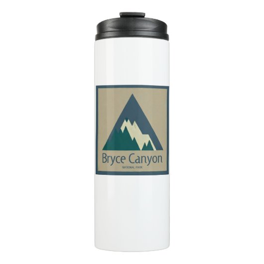 Bryce Canyon Nationalpark Rustic Thermosbecher (Vorderseite)