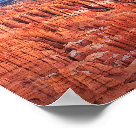 Bryce Canyon Nationalpark Sunset Poster (Ecke)