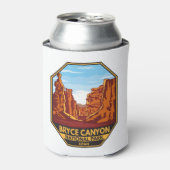 Bryce Canyon Nationalpark Utah Emblem Dosenkühler (Kanne Vorderseite)