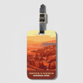Bryce Canyon Nationalpark Utah Gepäckanhänger (Vorderseite Vertikal)