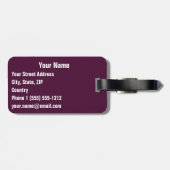 Bryce Canyon Nationalpark Utah Gepäckanhänger (Rückseite horizontal)