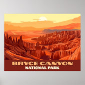 Bryce Canyon Nationalpark Utah Poster (Vorne)