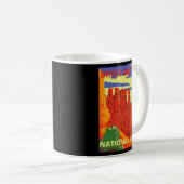 Bryce Canyon Nationalpark Utah Souvenir Kaffeetasse (VorderseiteRechts)