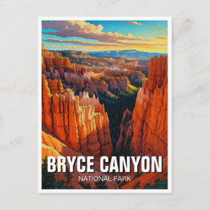Bryce Canyon Nationalpark Utah Sunset Postkarte