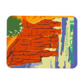 Bryce Canyon Nationalpark Utah Vintag Magnet (Horizontal)