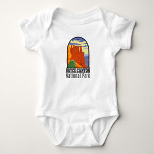 Bryce Canyon Nationalpark Utah Vintage Baby Strampler