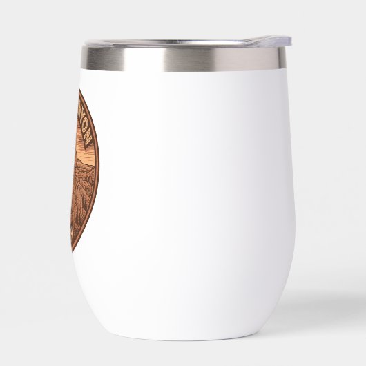 Bryce Canyon Nationalpark Utah Wine Tumbler (Links)