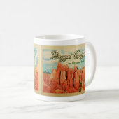 Bryce Canyon Nationalpark Vintage Kaffeetasse (VorderseiteRechts)