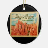 Bryce Canyon Nationalpark Vintage Keramik Ornament (Links)