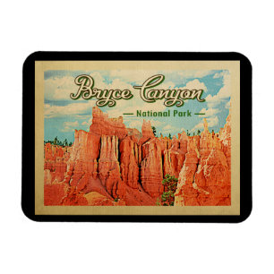 Bryce Canyon Nationalpark Vintage Magnet
