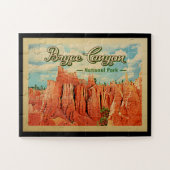 Bryce Canyon Nationalpark Vintage Puzzle (Horizontal)