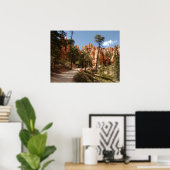 Bryce Canyon Nationalparkroute Poster (Heimbüro)