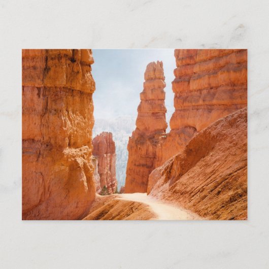 Bryce Canyon Nationalparkroute Postkarte (Vorderseite)