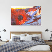Bryce-Canyon-Naturbogen Leinwanddruck (Insitu (Schlafzimmer))