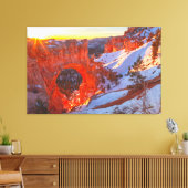 Bryce-Canyon-Naturbogen Leinwanddruck (Insitu (Wohnzimmer))