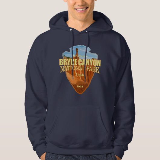 Bryce Canyon NP (Pfeilspitzen) Hoodie (Vorderseite)