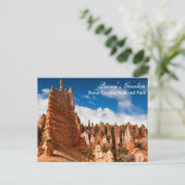 Bryce Canyon NP - Postcar Queens Garden Postkarte (Stehend Vorderseite)