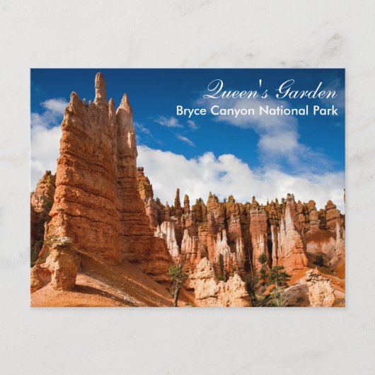 Bryce Canyon NP - Postcar Queens Garden Postkarte (Vorderseite)