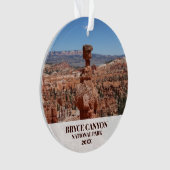 Bryce Canyon Ornament - Persönliches Jahr (Vorderseite)