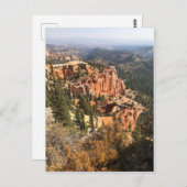 Bryce Canyon Park Postkarte (Vorne/Hinten)