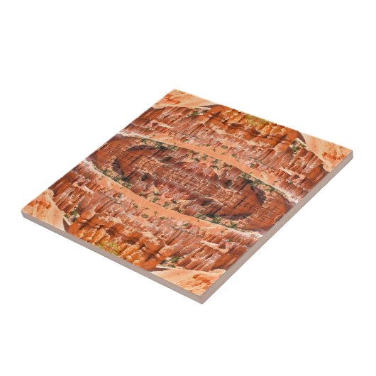 Bryce Canyon Park Utah Landscape Hoodoos Photo Fliese (Seite)