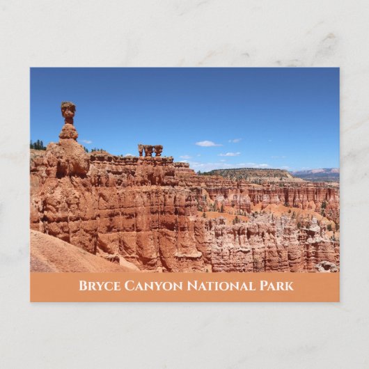 Bryce Canyon Postcard Postkarte (Vorderseite)