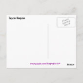 Bryce Canyon Postcard Postkarte (Rückseite)